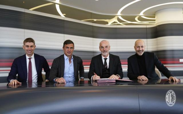 北京单场-官方：AC米兰与皮奥利完成续约 新合同签至2023年